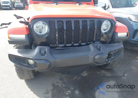 2023 Jeep Gladiator Willys 4X4 z USA, uszkodzony, nr VIN 1C6JJTAM9PL593927
